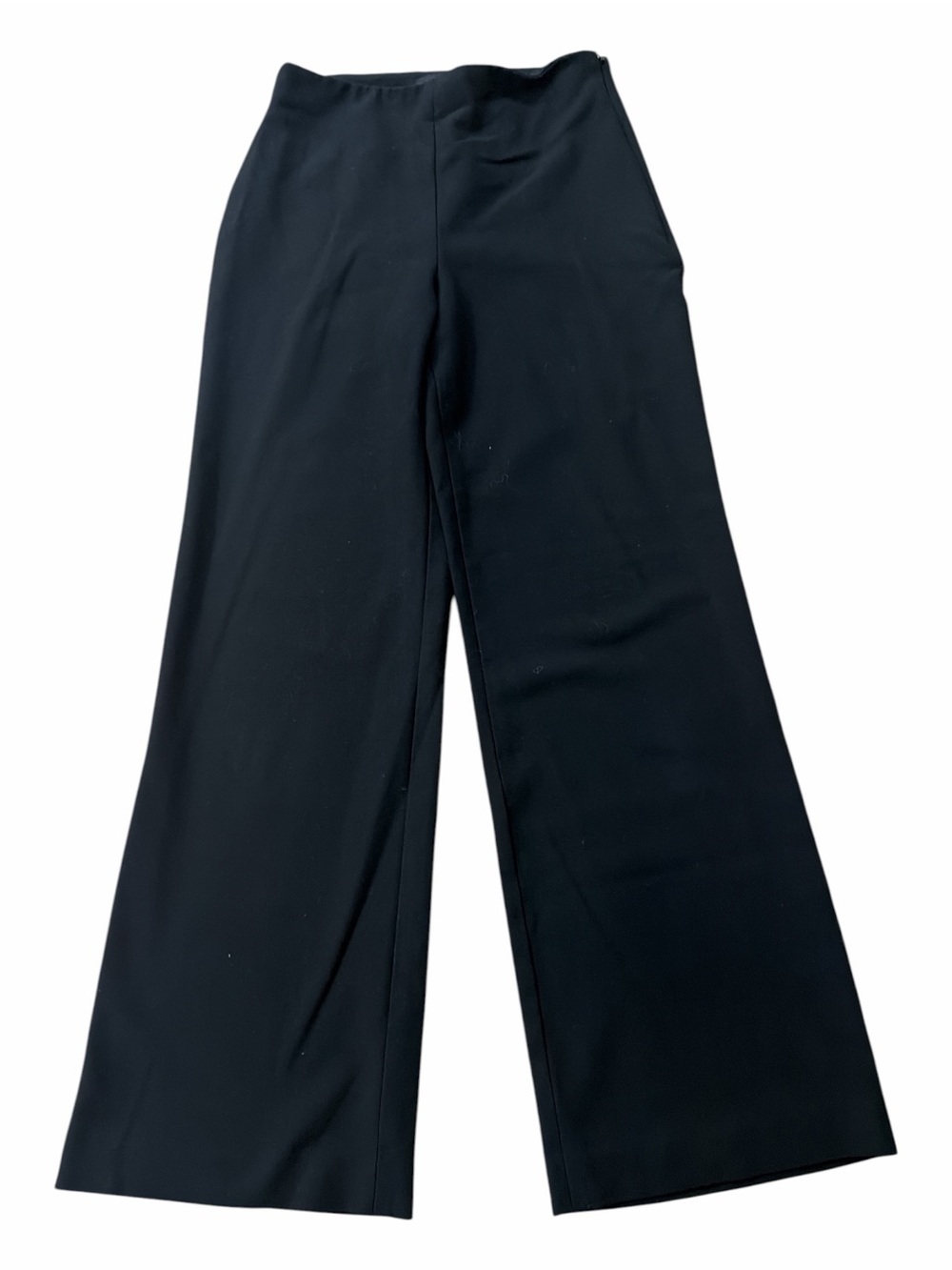 Talbots Black Wide-Leg Dress Pants